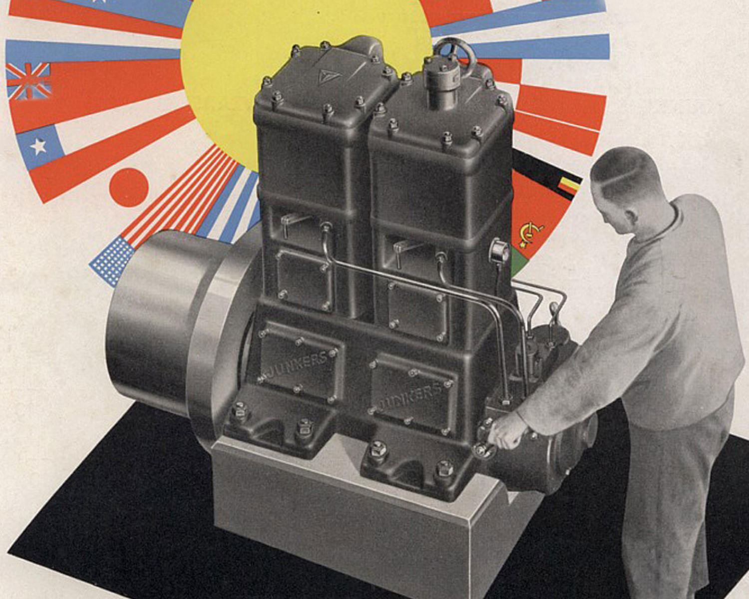 40 Jahre Junkers-Motorenforschung - Junkers-Motoren in aller Welt