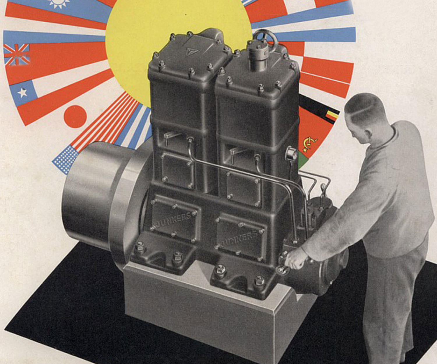 40 Jahre Junkers-Motorenforschung - Junkers-Motoren in aller Welt