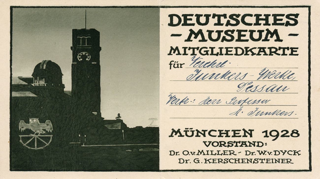 Deutsches Museum München - Mitgliedkarte