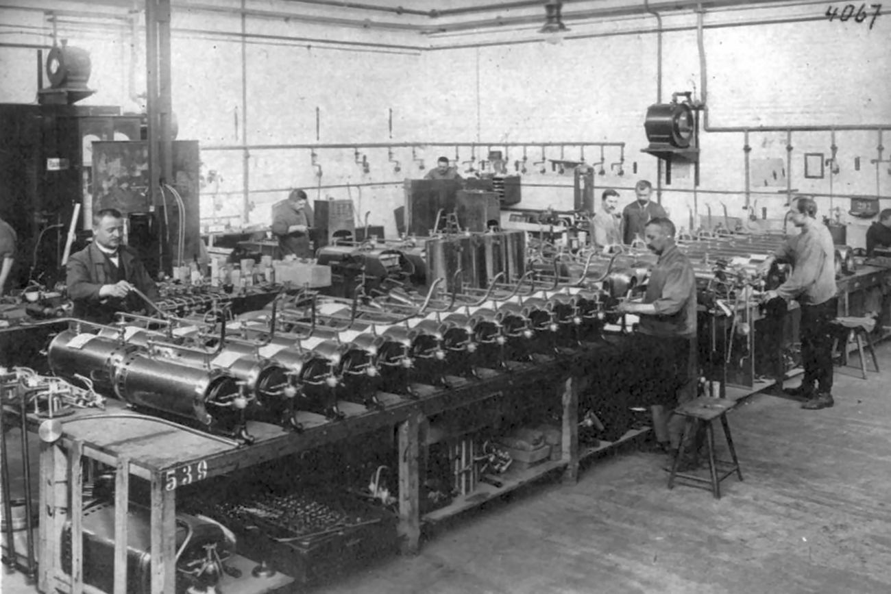 Montage von Gasbadeöfen in der Jco