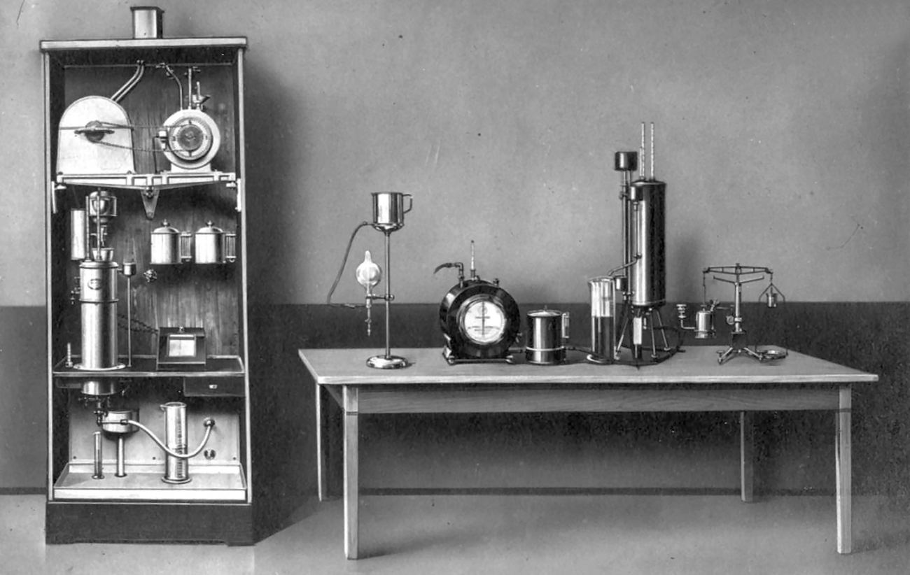 Kalorimeterapparaturen Modelle 1922