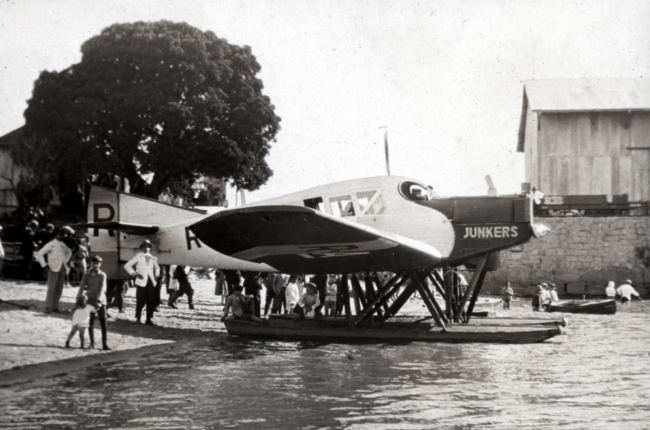 Junkers F 13 der ESA auf dem Rio Tigre Peru