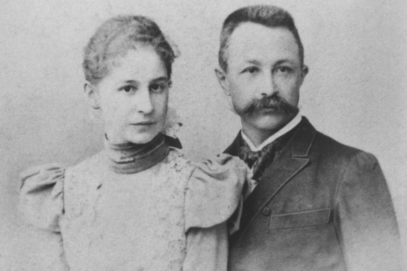 Hugo und Therese Junkers 1898