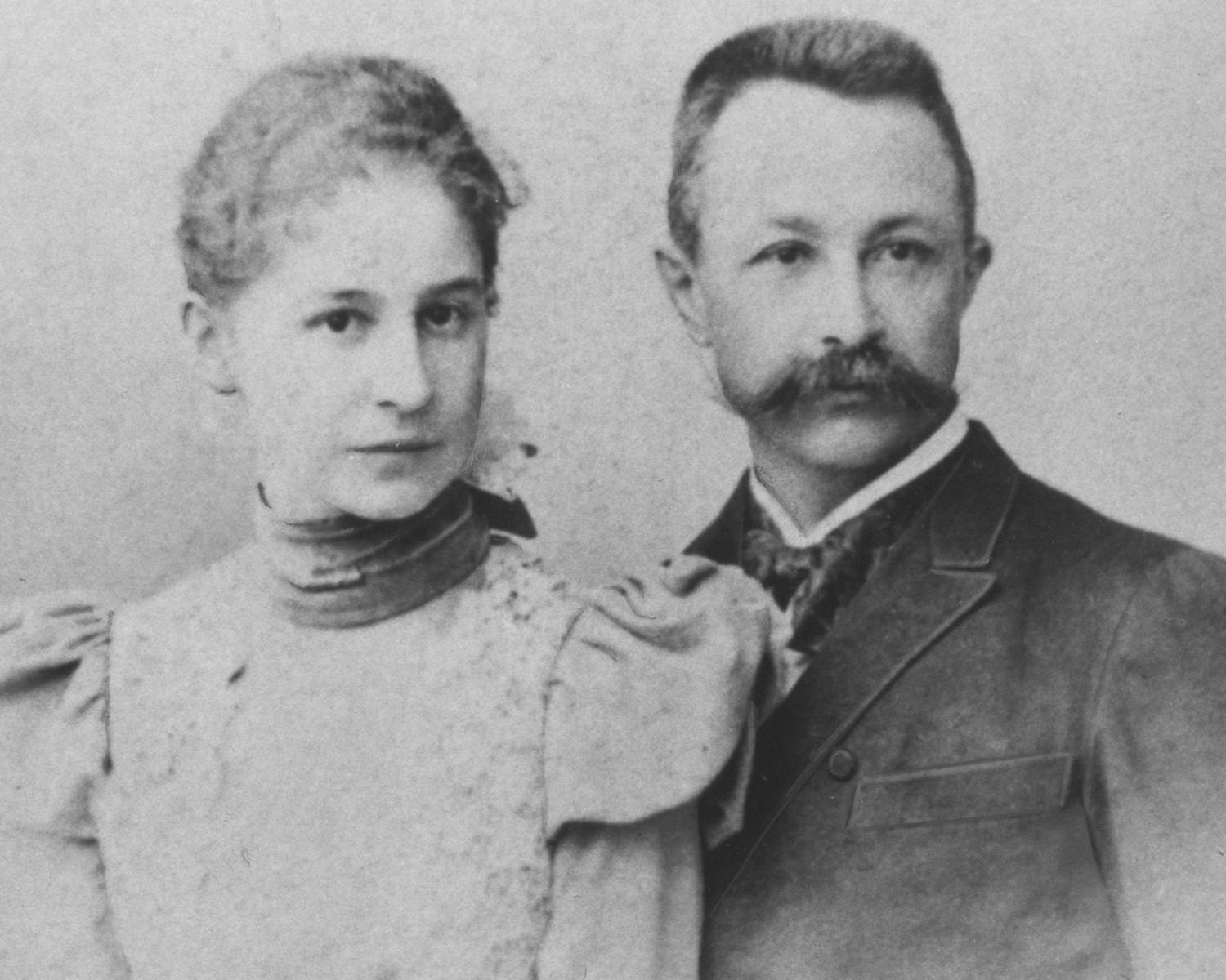 Hugo und Therese Junkers 1898