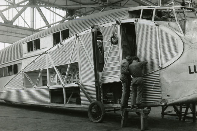 Bau der Junkers G 38