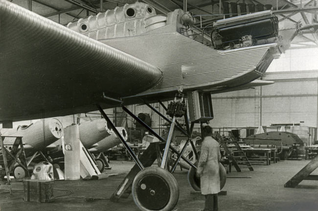 Ju 49 in Produktion