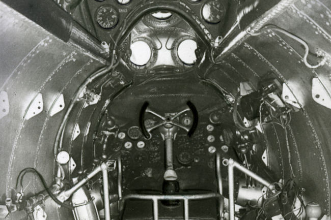 Ju 49 Cockpit