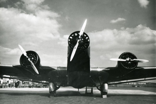 Ju 52 3m vor dem Start