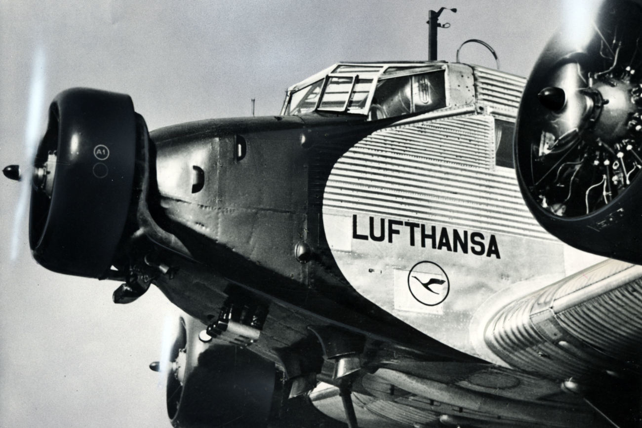 Motorvorbau der Ju 52/3m