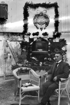 25jähriges Dienstjubiläum von Meister Friedrich Wendt