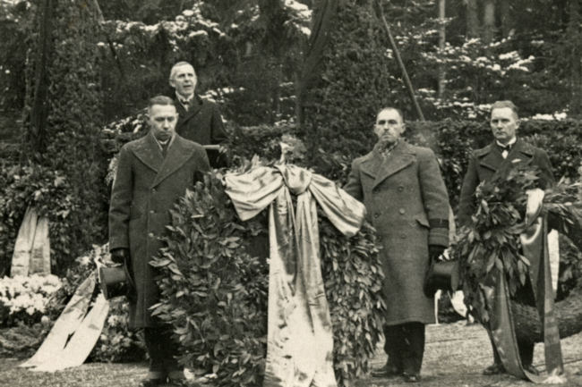 Ansprache von Otto Mader auf der Beerdigung von Hugo Junkers