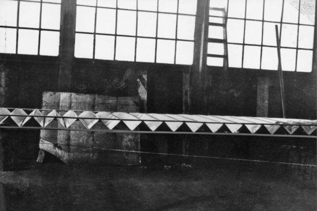 Wellblechtragfläche, gebaut bei Junkers & Co.