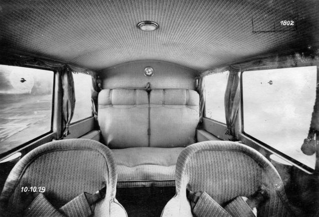 Die Kabine der Junkers F 13